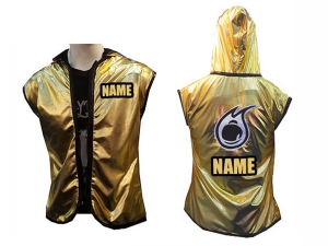 Custom Women Muay Thai Hoodies : Gold